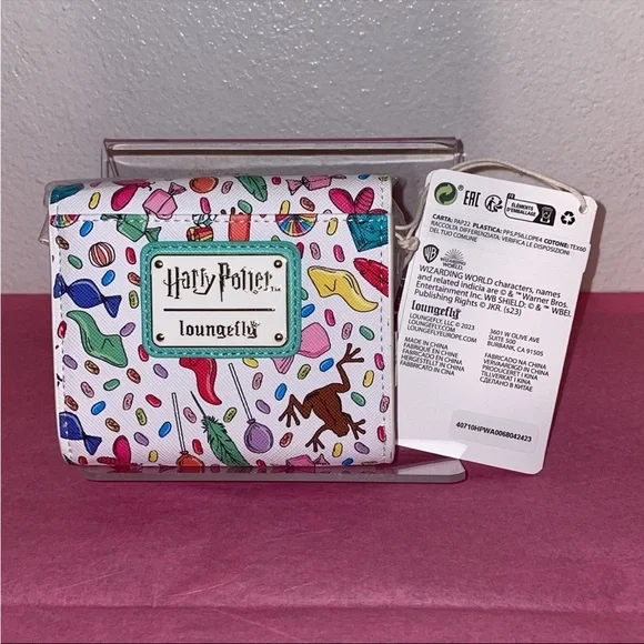 Exclusive Loungefly Harry Potter Honeydukes Candy Print Wallet - Picture 3 of 9